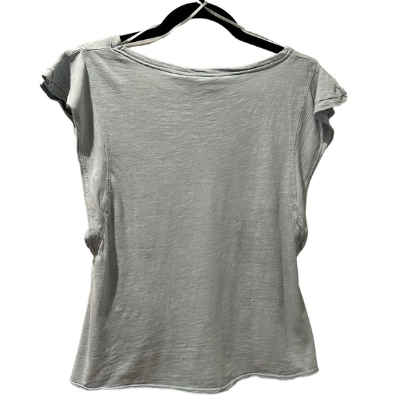 For the Republic Light Blue Dolman shortsleeve T Shirt-size Small - Picture 2 of 8